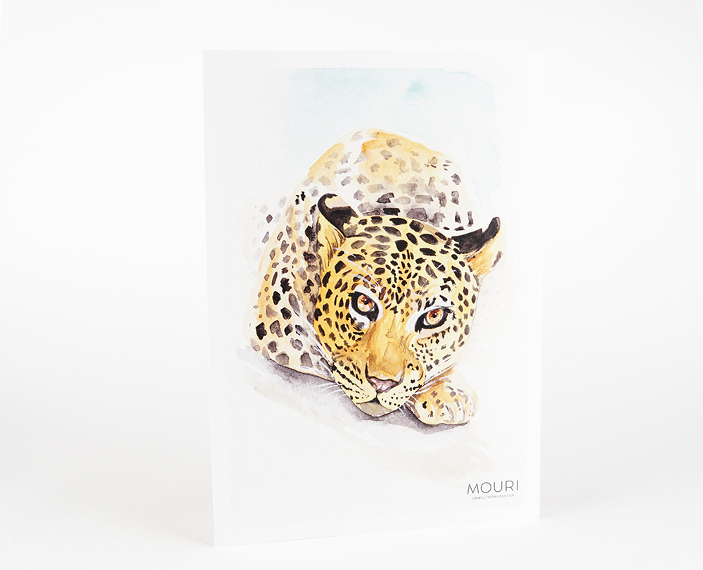 Poster A4 Leopard